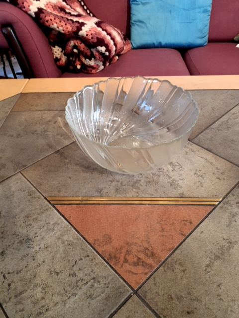 Glasskål